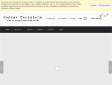 Tablet Screenshot of ceramicheroma.com